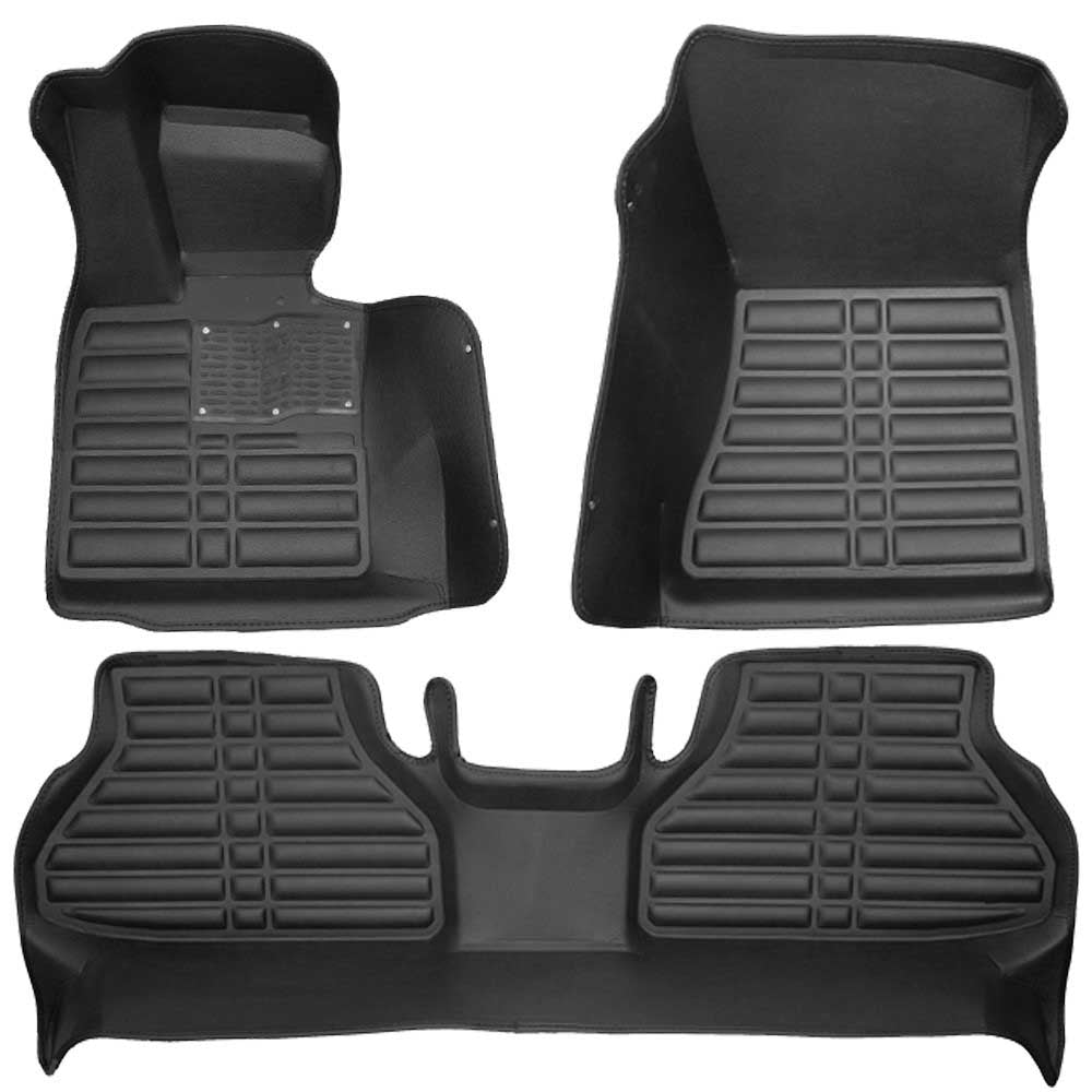 5D Starline Premium Auto Fussmatten TPE Set passend für BMW X5 (E70) Baujahr 2006-2013