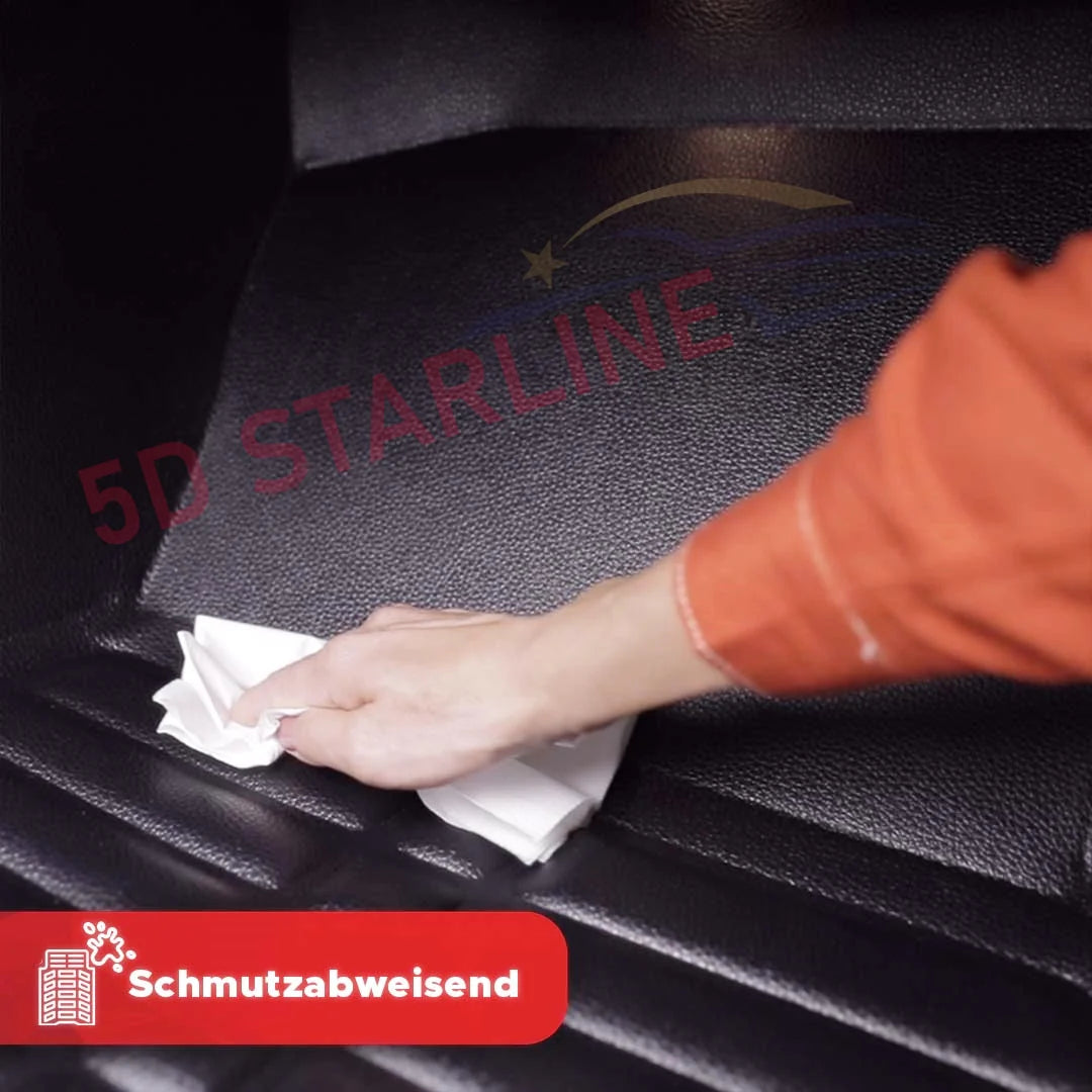 5D Starline Premium Auto Fussmatten TPE Set passend für Dacia Duster (1.Gen) Baujahr 2010-2018