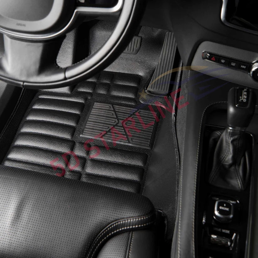 5D Starline Premium Auto Fussmatten TPE Set passend für Kia Sorento (2.Gen) Baujahr 2009-2014