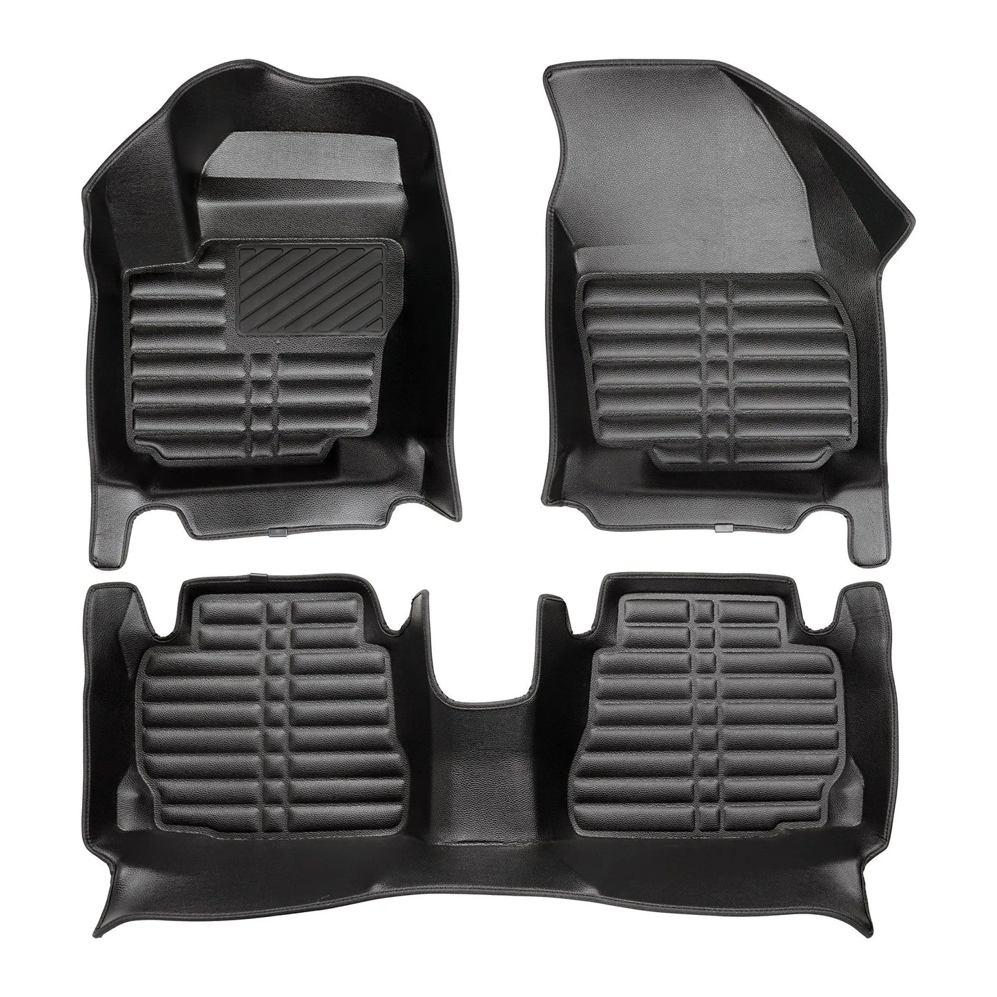 5D Starline Premium Auto Fussmatten TPE Set passend für Ford Mondeo (4.Gen) Baujahr 2007-2014