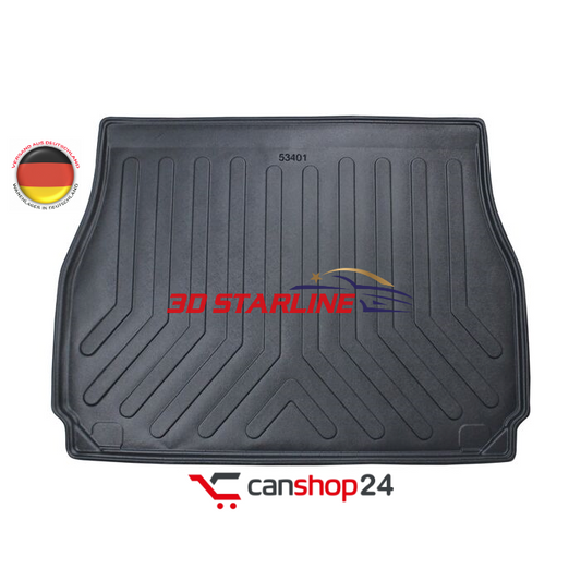 3D Starline Kofferraumwanne für BMW X5 (E53) (1.Gen) 1999-2006 Kofferraummatte Ekstra hoher