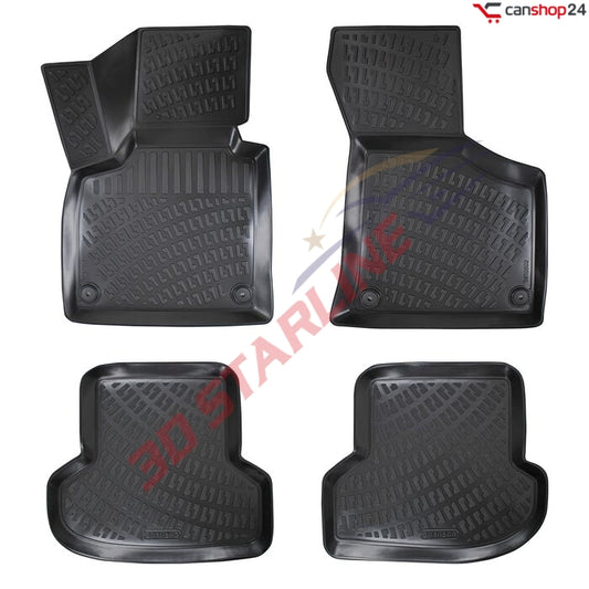 3D Starline AUDI A3 (8P) 2003-2012 Auto Gummimatten Fußmatten extra hoher